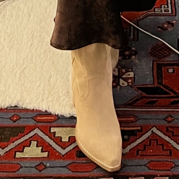 Jeffery Campbell suede cowboy boots - Picture 4 of 4